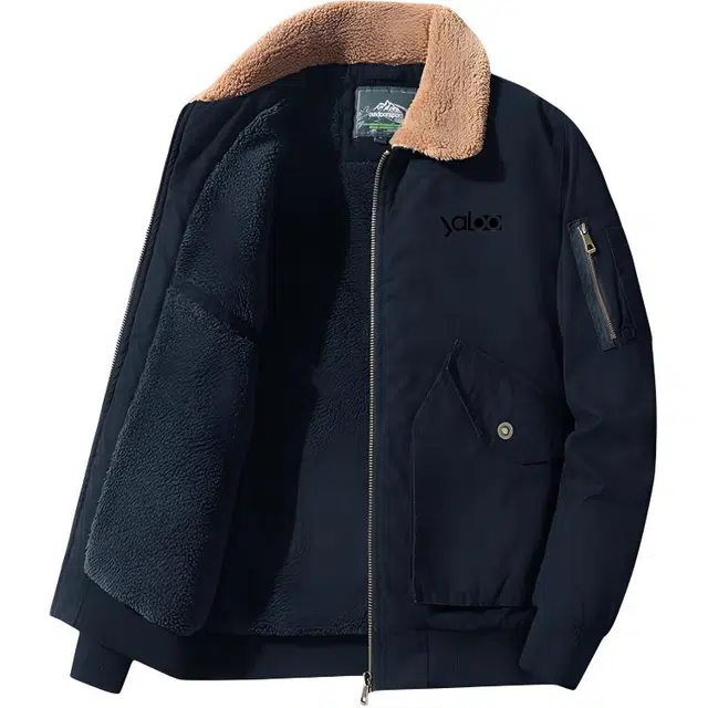 雅鹿优选 休闲舒适   加绒保暖棉服 男款
