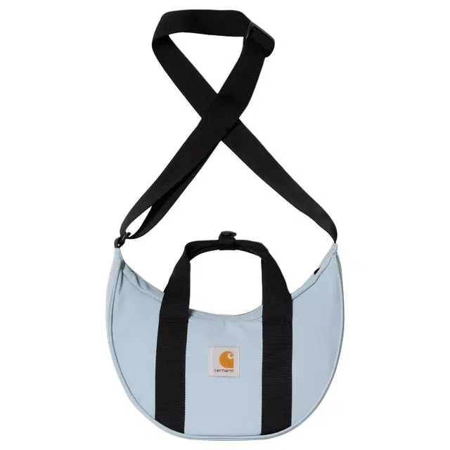 Carhartt WIP Logo Adjustable Strap Nylon Shoulder Bag Small Blue