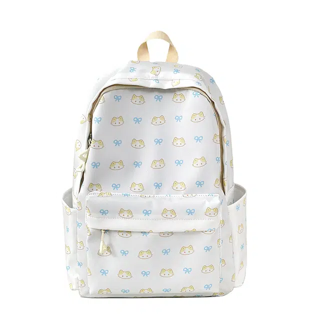 揽月 韩系高颜值碎花百搭通勤 尼龙 双肩包 女款 多色