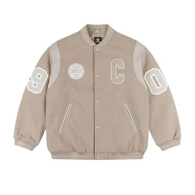 Converse FW24 LUXE VARSITY JACKET