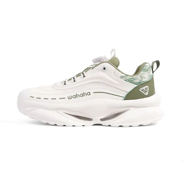 娃哈哈 织物 简约拼色 复古百搭  时尚潮流 减震耐磨透气包裹性 低帮 生活休闲鞋 男款