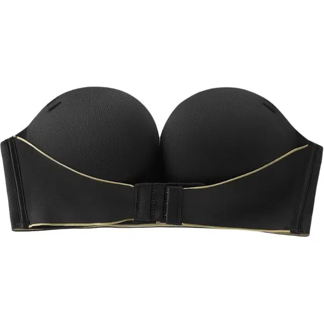 潞优野 防滑聚拢小胸显大隐形文胸 女款 黑色