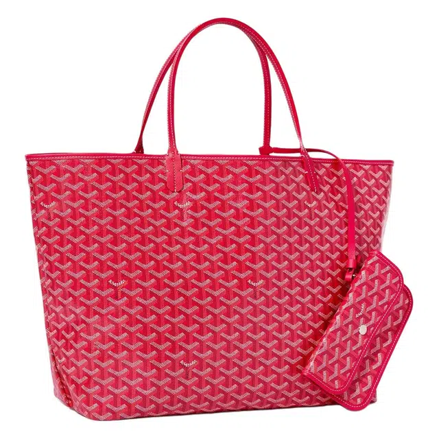 GOYARD Saint Louis GoyardineChevroches Tote