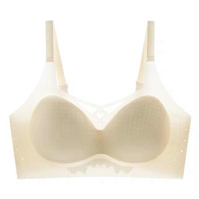 芬腾 清凉透气无痕聚拢型固定杯提拉防下垂收副乳文胸 女款
