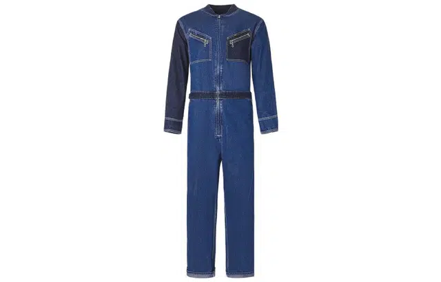 Lee Denim Jumpsuit Blue