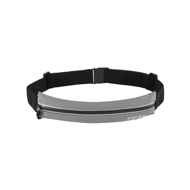 匹克 轻薄隐形腰带防水跑步装备 织物 腰包 男女同款情侣款 灰色