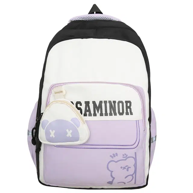 恒源祥 大学生初高中生小学生防水 尼龙 书包背包双肩包 常规 男女同款情侣款 多色