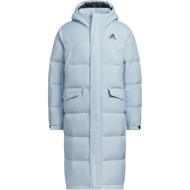 adidas Long Down Jacket Blue