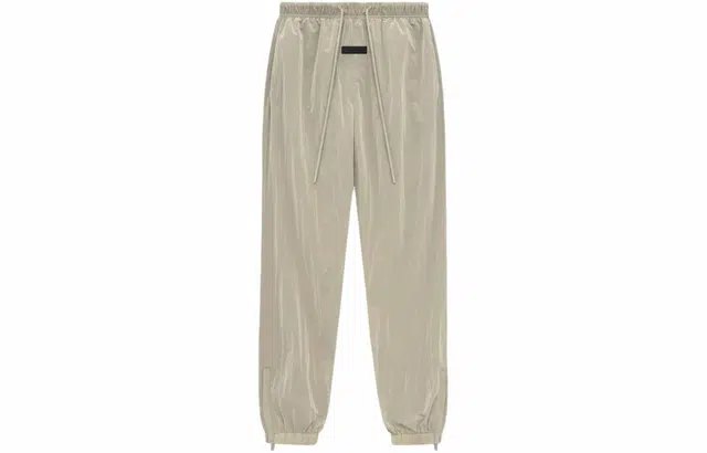 Fear of God Essentials SS24 drop2 Crinkle Nylon Trackpants GARDEN YELLOW