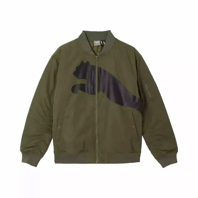 PUMA LOGO BOMBER JACKET logo