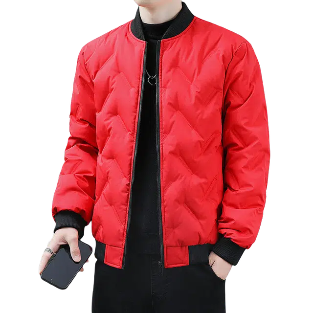 北极绒 加厚保暖韩版棉服 男款