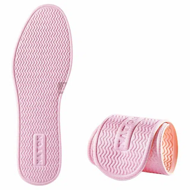 足印部落 单鞋洞洞鞋专用夏季不用穿袜子光脚不粘脚超薄软底舒适抗菌吸汗防臭透气防滑 海绵 鞋垫 男女同款情侣款