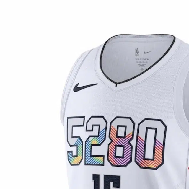 Nike x NBA Denver NuggetsSwoosh 202425
