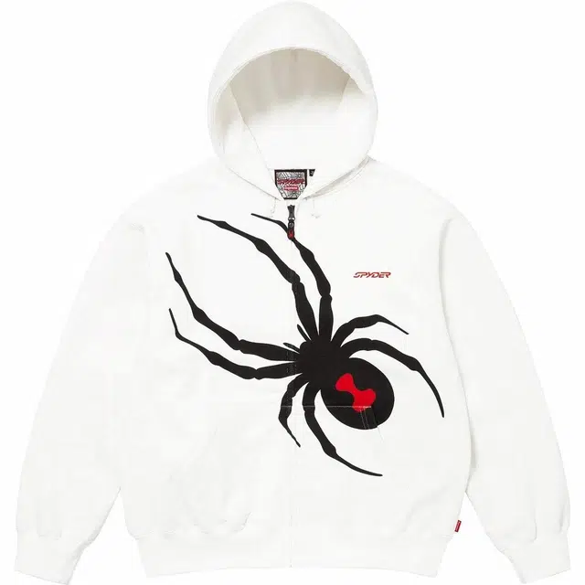 Supreme x Spyder Zip Up Hoodie
