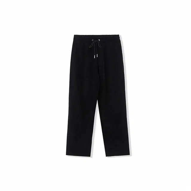 我是大卫 灯芯绒坠感宽松直筒休闲裤 男女同款