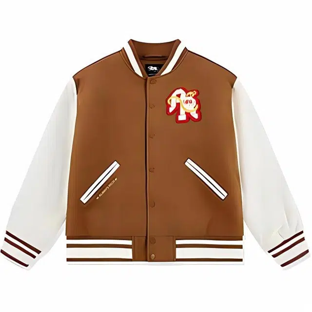 乔丹  运动生活系列 休闲简约拼色棒球服 男款 苏丹褐/奶油白