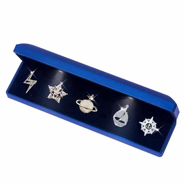 缔晶 精致时尚浪漫套装 优雅气质日常通勤防走光纽扣胸花配饰 合金 胸针 男女同款情侣款