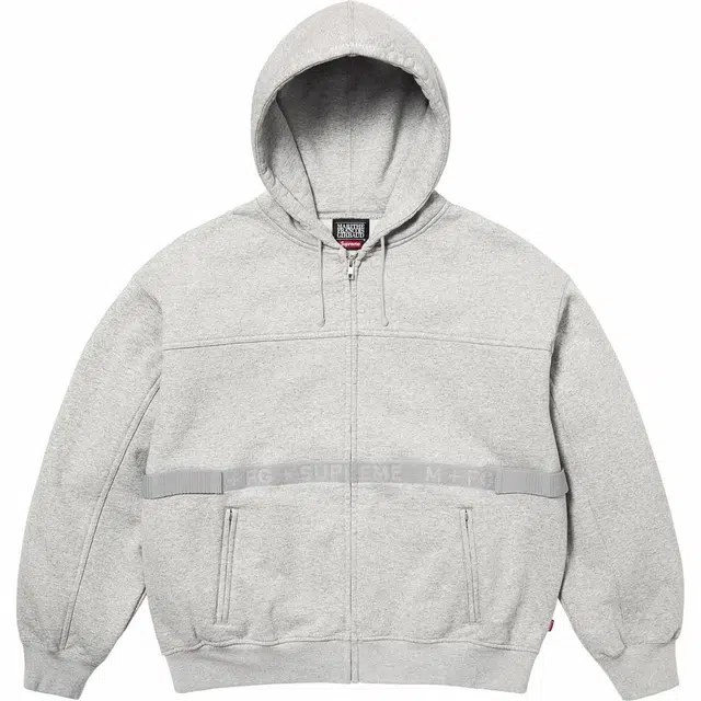 Supreme x Marith Franois Girbaud SS25 WEEK6 Zip Up Hooded Sweatshirt logo