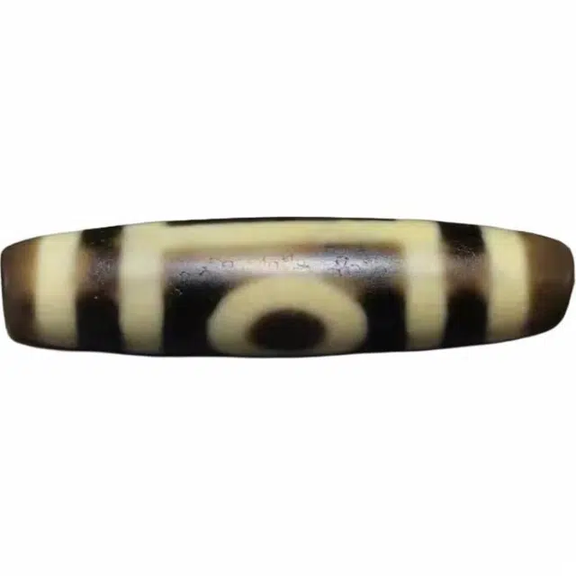 灵运宝 【师傅已加能量】#转运招财西藏藏区地门两眼天珠色泽老气老矿风化油润包浆老料器磨损到位天然 玛瑙 吊坠 男女同款情侣款