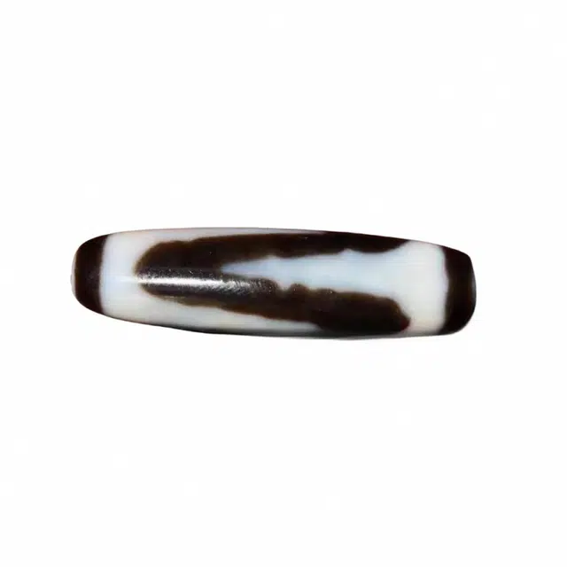 灵运宝 #转运招财虎牙老天珠皮壳温润爆满老矿风化油润包浆老料器磨损到位天然 玛瑙 吊坠 男女同款情侣款