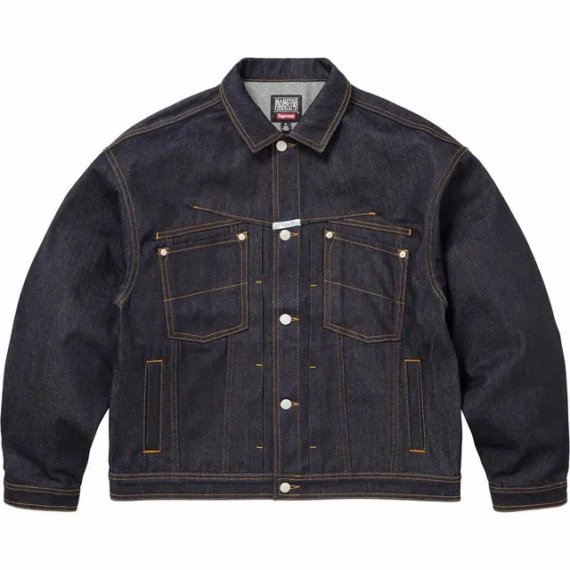 Supreme x Marith Franois Girbaud SS25 WEEK6 X-Seam Denim Trucker Jacket
