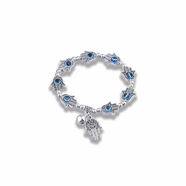 大唐国鼎 恶魔铃掌小众时尚简约设计潮酷个性小众高级感森系高级感 好运 合金 手链 女款