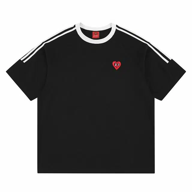 DIBINSAI STUDIO x CHARLES JANG'S HAPPY HEART Logo T
