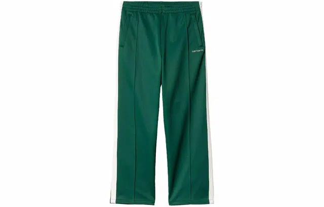 Carhartt WIP Elastic Stripe Straight Pants Green