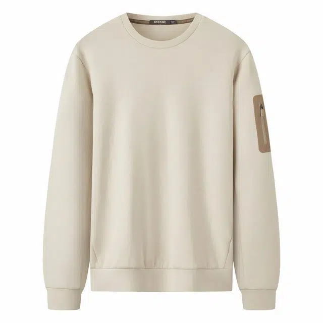 九牧王男裤专家 舒柔亲肤质感时尚休闲百搭卫衣 男款