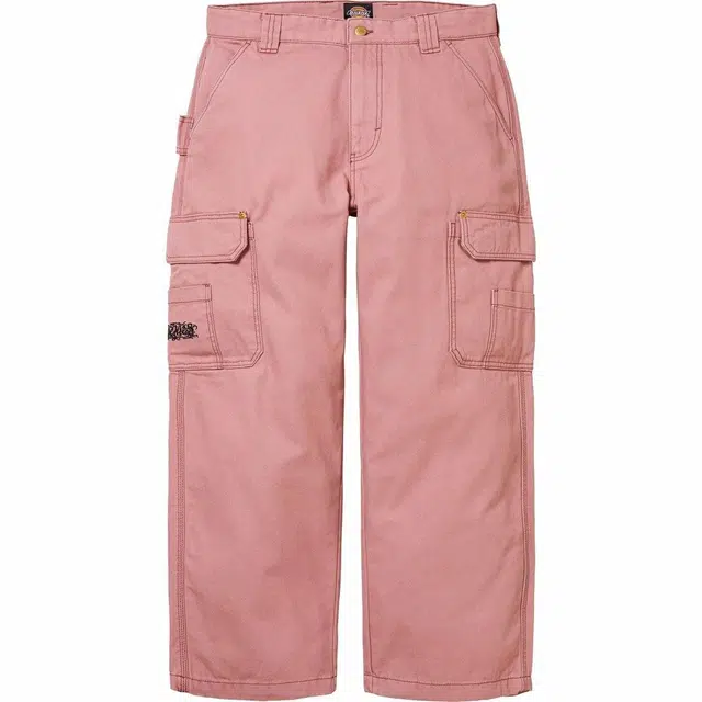 Supreme x Dickies FW24 WEEK16 Flannel Lined Cargo Pant