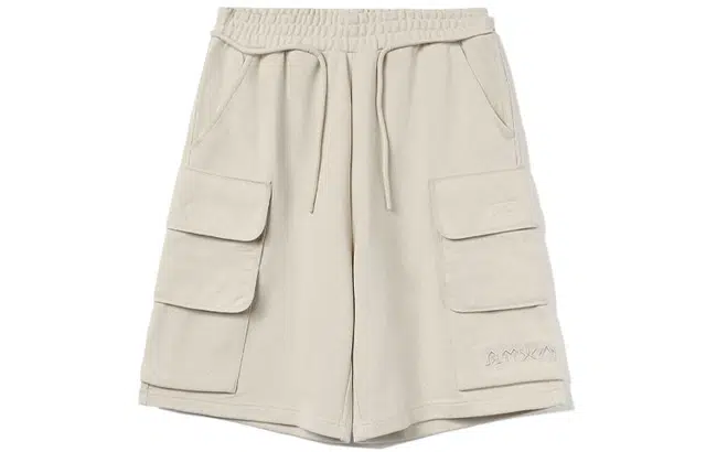 Li-Ning x Jackie Chan Oatmeal Grey Shorts