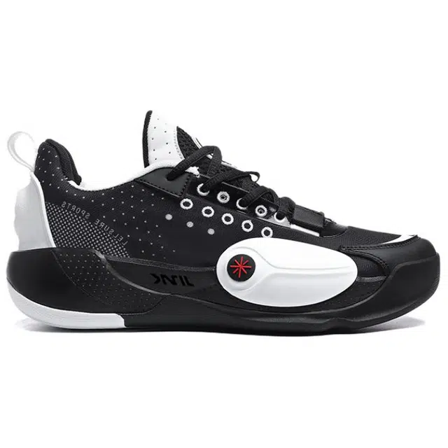 金莱克 时尚舒适百搭 减震防滑耐磨 低帮 篮球鞋 男女同款 黑色