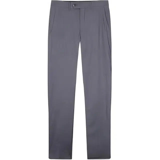 才子 纯色垂感直筒微弹修身长裤西装裤 男款 深灰色