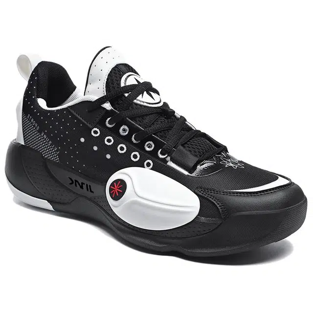 金莱克 时尚舒适百搭 减震防滑耐磨 低帮 篮球鞋 男女同款 黑色