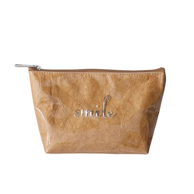 馨枕居 简约便携式大容量杜邦纸防水拉链化妆包