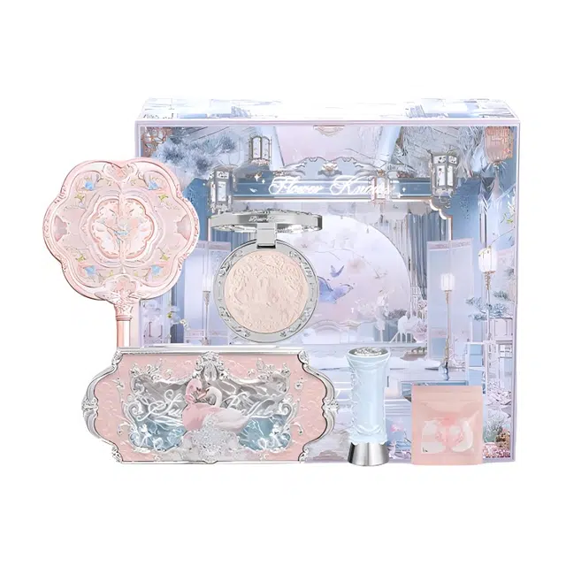 花知晓 天鹅芭蕾礼盒彩妆套装 易上色持久不脱妆 五件套