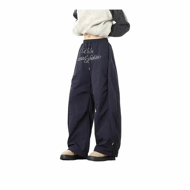 极限涡轮 宽松时尚百搭舒适休闲裤 男女同款