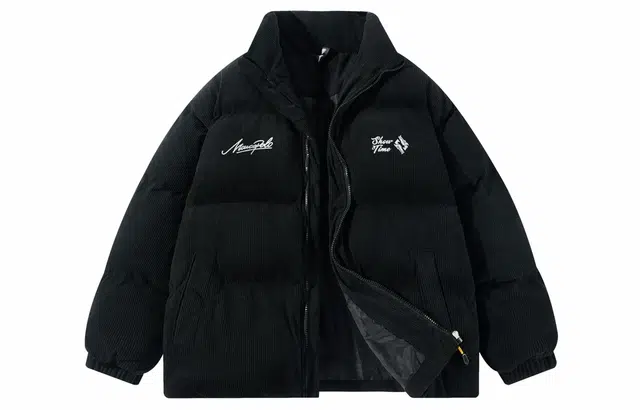 王者荣耀 马可波罗款 美式复古加绒加厚保暖面包服简约宽松休闲百搭舒适棉服 男女同款