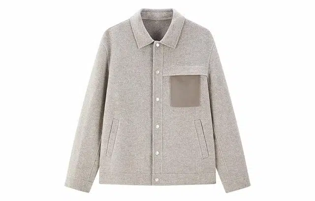 PEACEBIRD MEN Colorblock Blazer Jacket