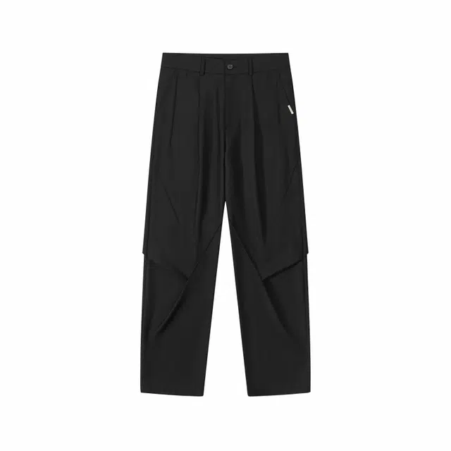 HARSH AND CRUEL Cleanfit Black Trousers