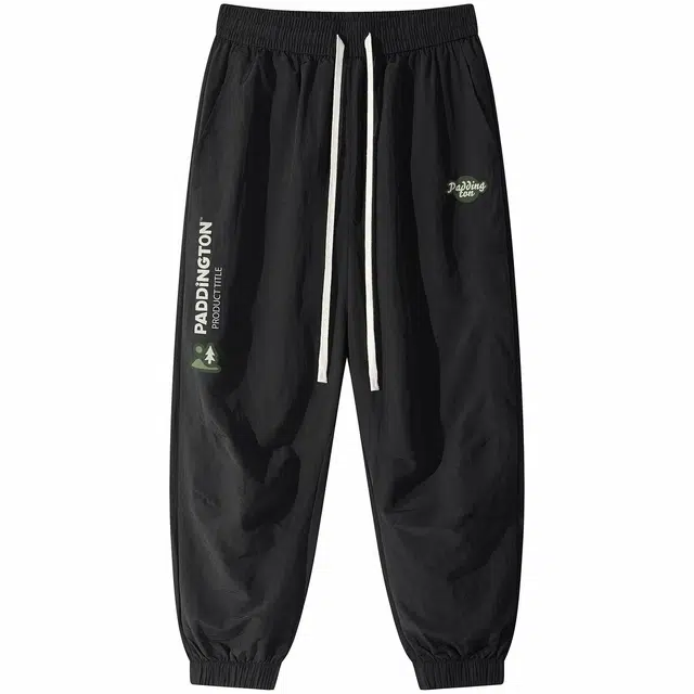 帕丁顿熊 小熊工装户外速干百搭伞兵休闲裤 男女同款