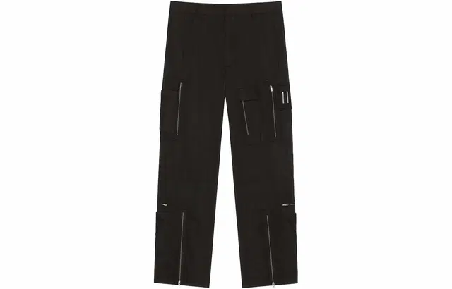 Givenchy FW23 Black Straight-Leg Pants