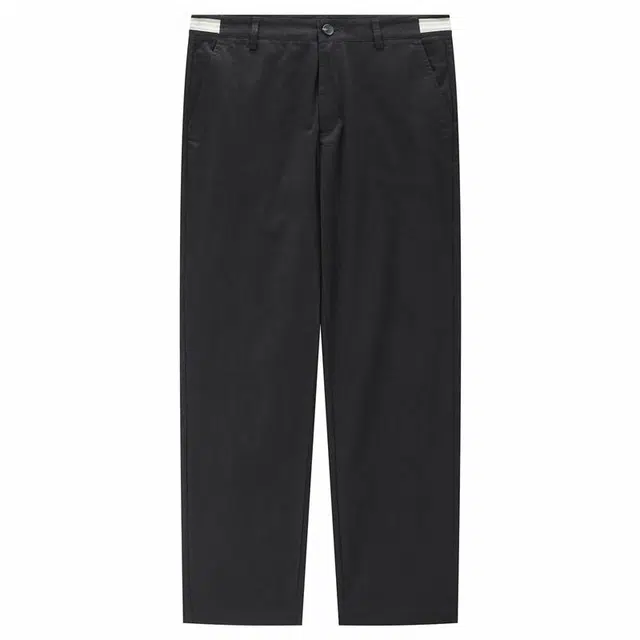 佐丹奴 弹力莱卡棉梭织带中腰薄款九分休闲裤 男款