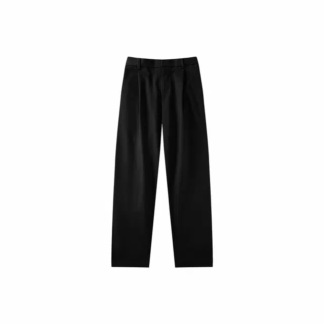 我是大卫 美式复古直筒时尚百搭阔腿休闲裤 男女同款