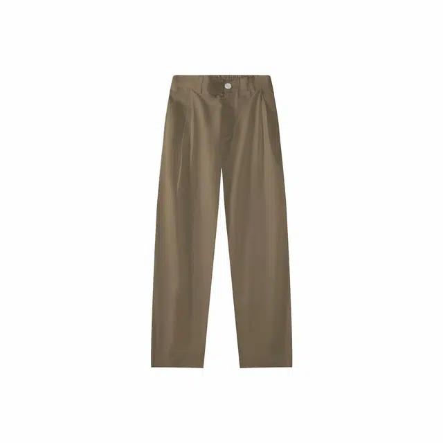 我是大卫 日系高级轻熟风直筒阔腿时尚宽松小众休闲裤 男女同款