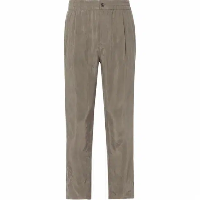 依文 时尚都市修身纯色西装裤 男款 杏色