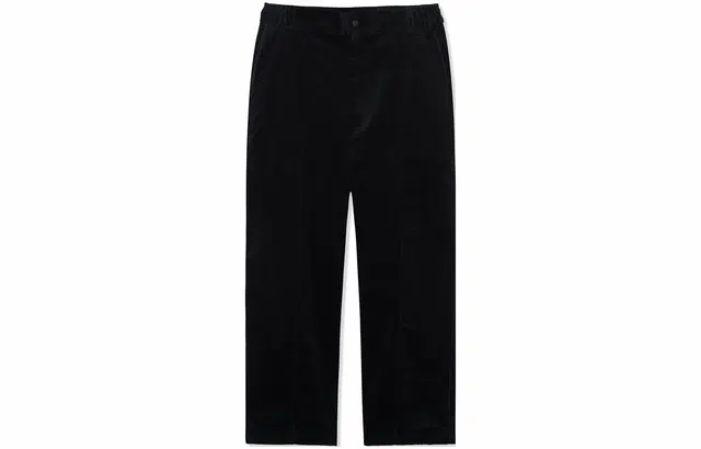 中国李宁 运动潮流系列 纯色直筒休闲裤 男款 黑色