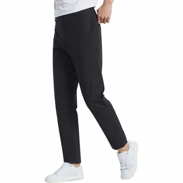 利郎 弹力/半松紧腰 商务休闲中腰 西装裤 男款