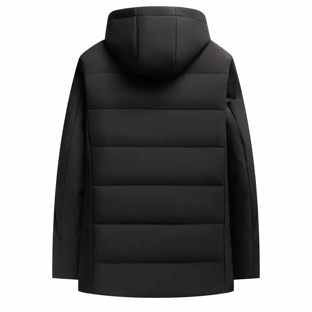 金盾 加绒加厚可脱卸帽保暖棉服 男款
