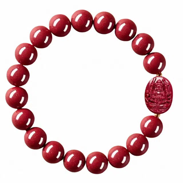 石在行 八大守护神 新中式 复古国潮国风 福禄圆满 气质时尚学生 高级感小众好运 朱砂 手串 男女同款情侣款